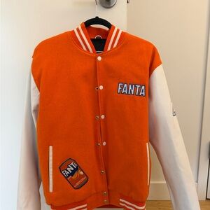 Fanta Orange Varsity Jacket